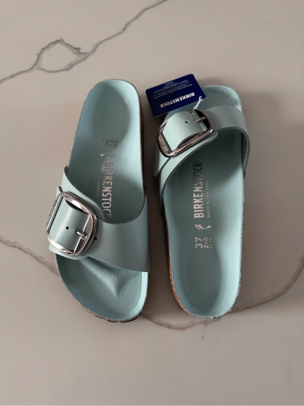 Birkenstock Women's Madrid Big Buckle Leather Sandal Retail: $150 (NWB) - Picture 3 of 6